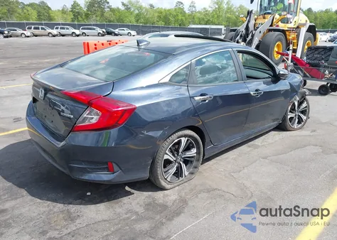 2016 Honda Civic Touring z USA, uszkodzony, nr VIN 19XFC1F92GE203907